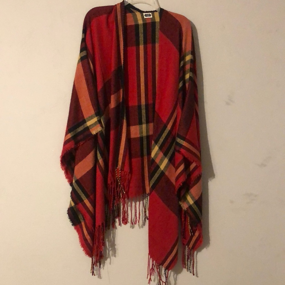 - - mud pie brand plaid Tunic